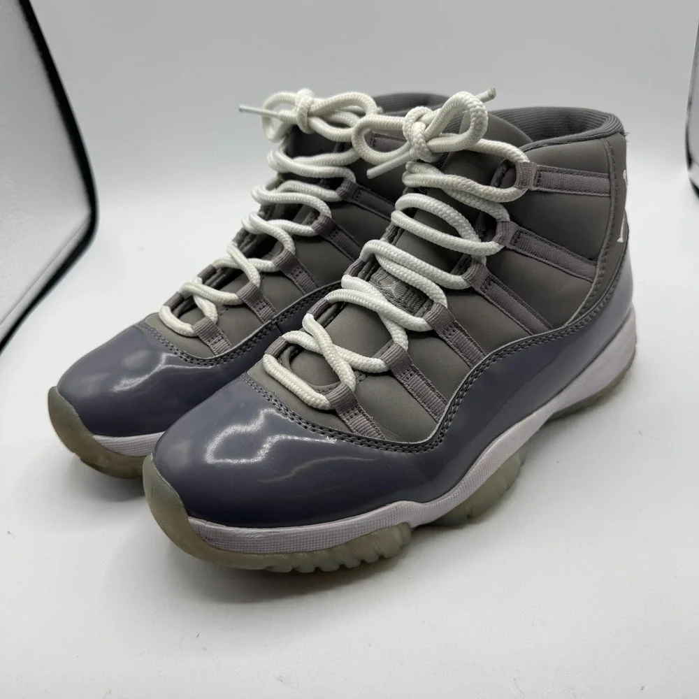Air Jordan 11 Retro Cool Grey GS CT8012-005 Youth 6.5Y Gray White Sneakers